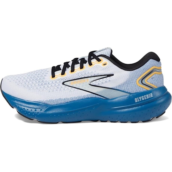 Brooks Glycerin 21 White Sapphire Orange for Menn og Kvinner Originale Sneakers 42