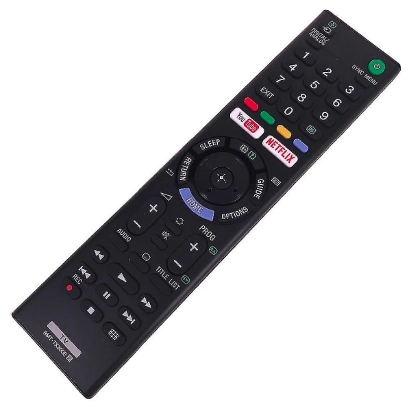 fjernkontroll for Sony TV Rmt-tx300e Kdl-40we663 Kdl-40we665 Kdl-43we754 Kdl-43we755 Kdl-49we660 Kd