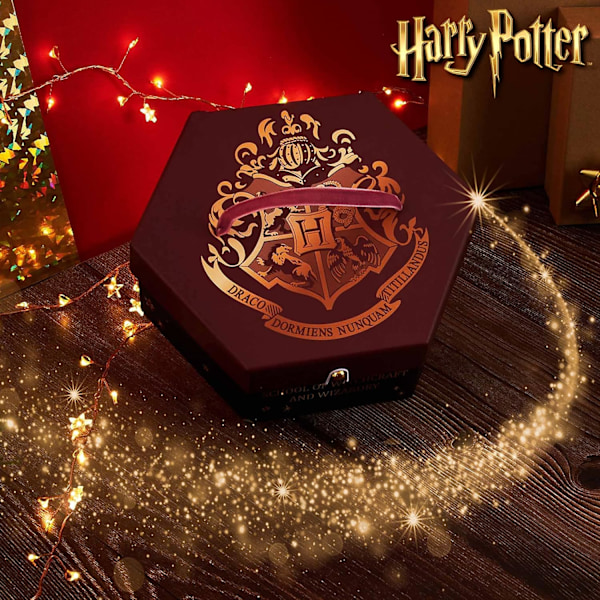 Harry Potter Adventskalender 2024: Smyckesadventskalender med Berlocker, Smyckeskrin för Flickor