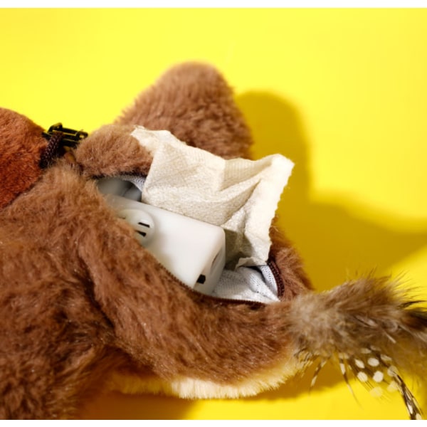 Interactive Mobile Sparrow - Elektrisk kattleksak med kattmynta - Tvätta sparrow