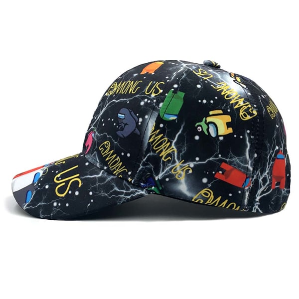 Unisex blant oss cap Tecknad justerbar sommarsolhatt All print styles