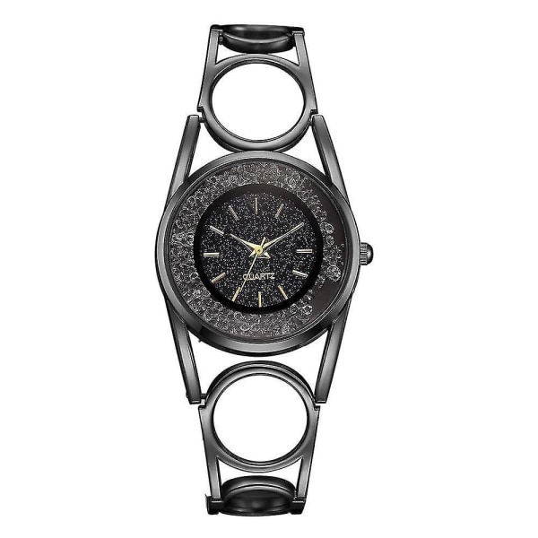 Hollow Circle Spacer Strap Simple Dial Watch