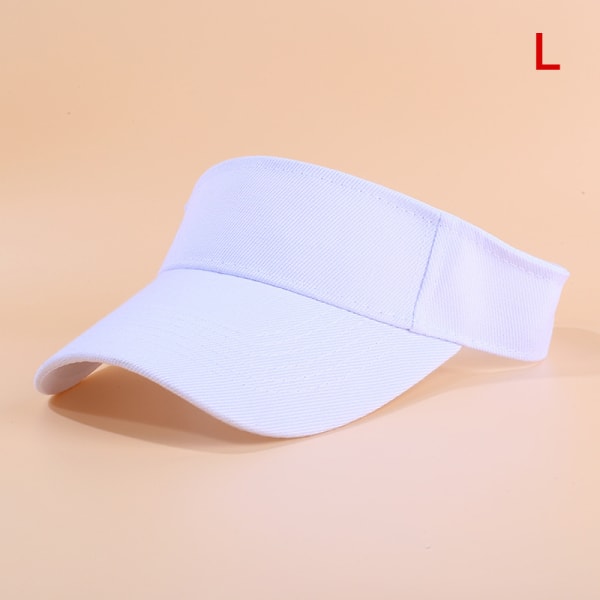 Kvinnor Peaked Cap Solhatt Kvinnor Anti-ultrafiolett elastisk hatt Ut White