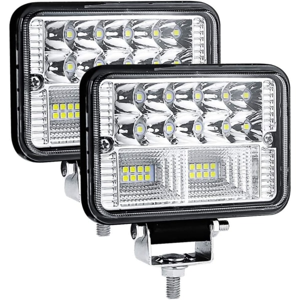 4" kuorma-auton maastoajovalo - 78 W LED-valo