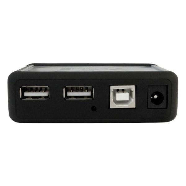 HØYHASTIGHET 7-PORTAR USB HUB 2.0 MULTI SPLITTER EXPANSION for LAPTO Vertical 7 ports with power supply