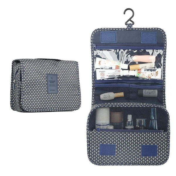 Kannettavat matkasäilytyslaukut Useita taskuja Suuren kapasiteetin taitettavat hygieniatarvikekassit Organizer ulko- tai kotimeikkikosmetiikkapussit style 3