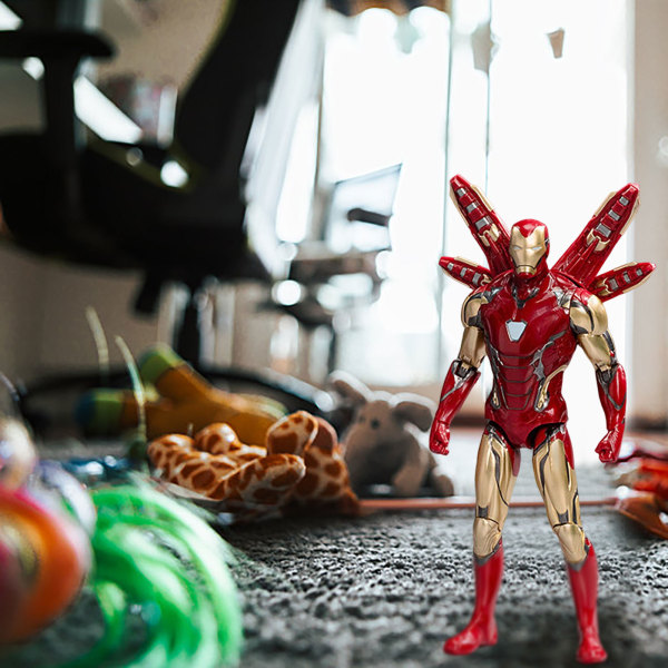 Avengers 41608-02MK85 Iron Man docka model håndtag Iron Man