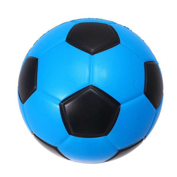 1st Pu fotbollsleksak Utomhussportleksaker Solid fotboll Pedagogiska rekvisita Barnfödelsedagspresent (15 cm slumpmässig färg)