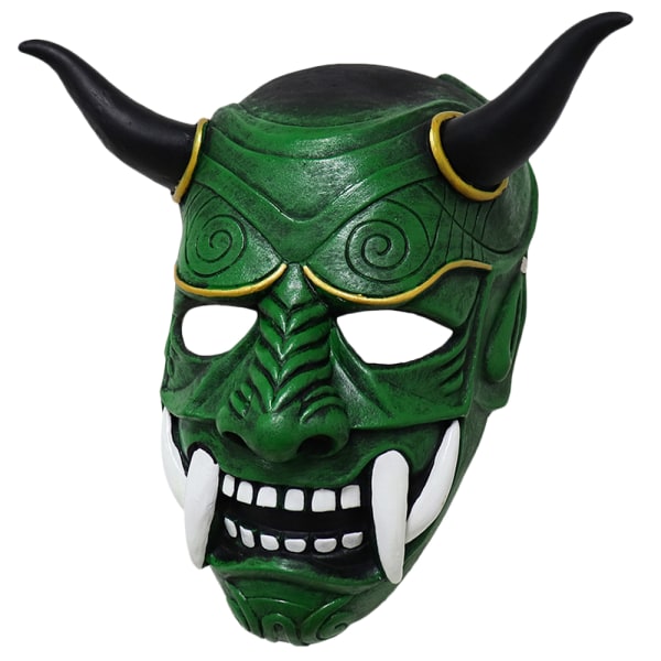 Halloween Latex Mask Dress Up Cosplay kostym Rød Green