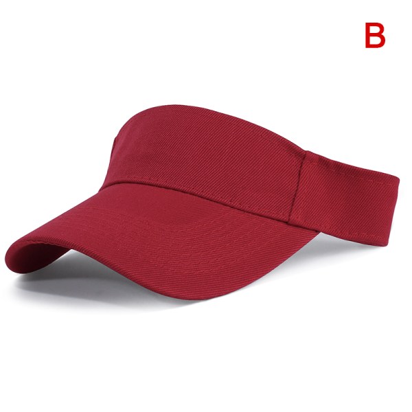 Kvinnor Peaked Cap Solhatt Kvinnor Anti-ultrafiolett elastisk hatt Ut red