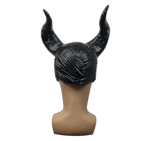 Maleficent Mask Dark Witch Hat Halloween Party Cosplay rekvisita