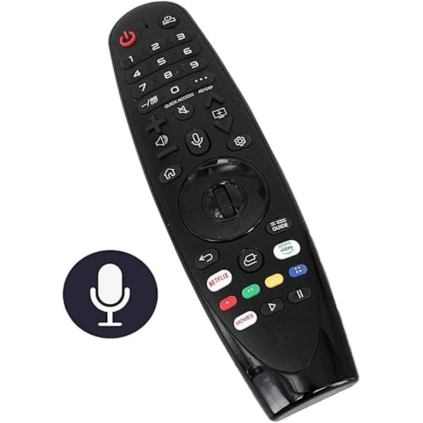 Original AN-MR19BA AM-HR19BA AKB75635305 IR FR Voice Magic Remote Control for LG 4K UHD Smart TV Model 2019 UM7000PLC UM7400 med stemmefunksjon