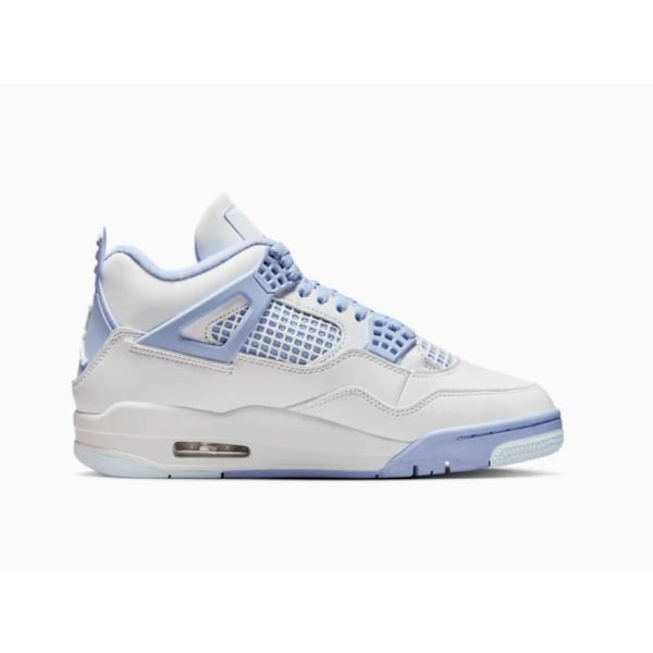 Air Jordans 4 'Forget Me Not' for Menn og Kvinner Originale AJ4 Sneakers 40.5