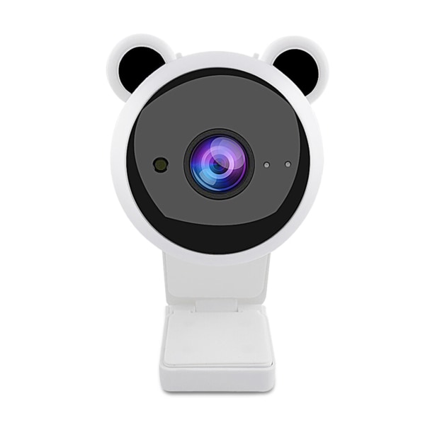 USB verkkokamera Online PC Webbkamera 1080P Kamera suoratoistoon white