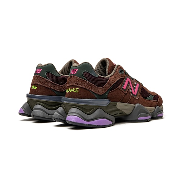 New Balance 9060 'Burgundy Pink' for Menn og Kvinner Originale Sneakers 43