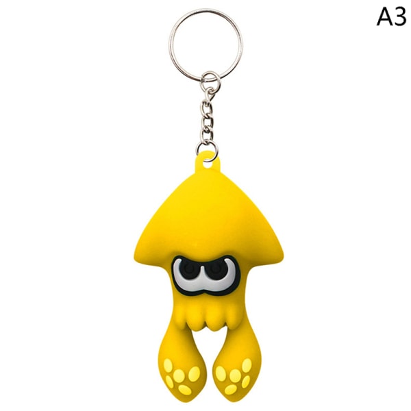 Anime Game Splatoon 3 Pendant Nyckelring Bil Nyckelring Telefon Orna