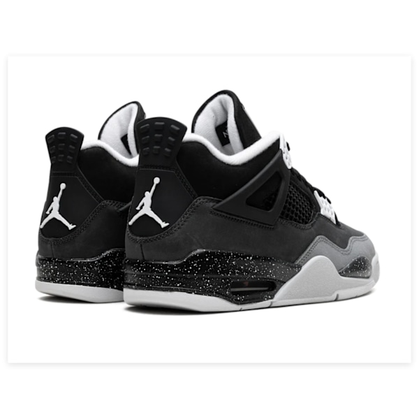 Air Jordans 4 Retro Fear til Mænd og Kvinder Originale AJ4 Sneakers 36.5
