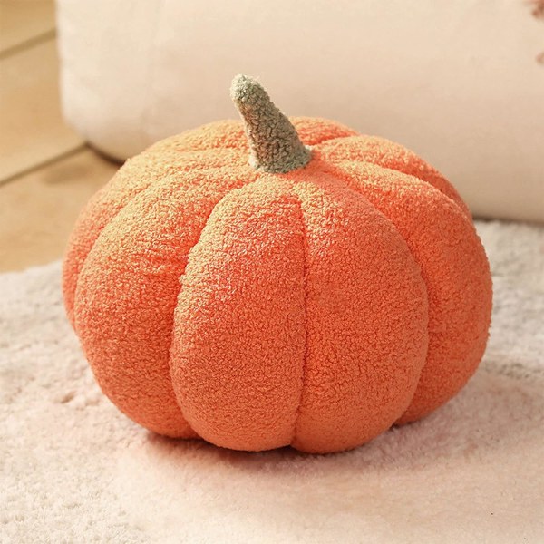 Fylld pumpa Fluffig Halloween Pumpor Plyschleksaker Mjuk pumpa Slängkuddar Esittäjä