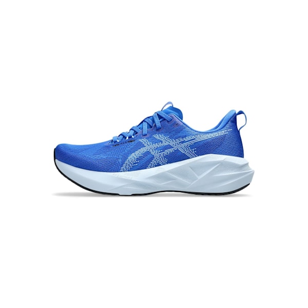 ASICS Novablast 5 ILLUSION BLUE LIGHT BLUE för Män och Kvinnor Original Sneakers 38