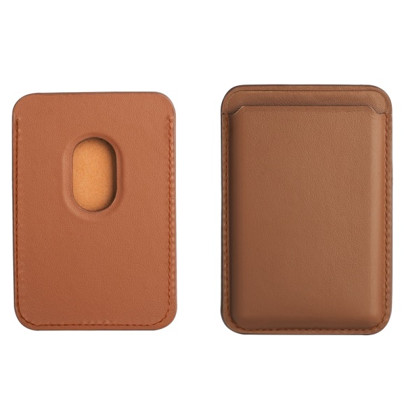 1 st Magnetisk plånbok for Apple Magsafe brown