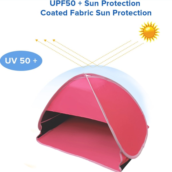 Minitält Beach Sun Shelter Litet pop up-tält Portable Sun