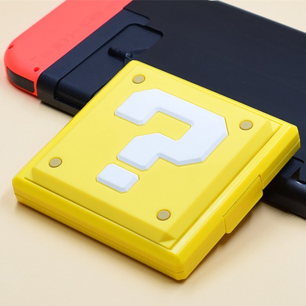 12 i 1 Game Card Opbevaringsboks Cover til Nintendo Switch Mario? Number