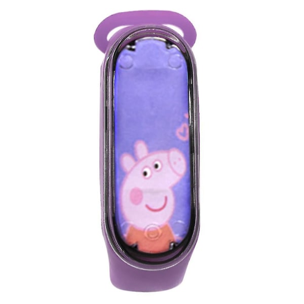 Kids Cute Cartoon Led Digital Wrist Watch Pikachu Mickey Peppa Pig