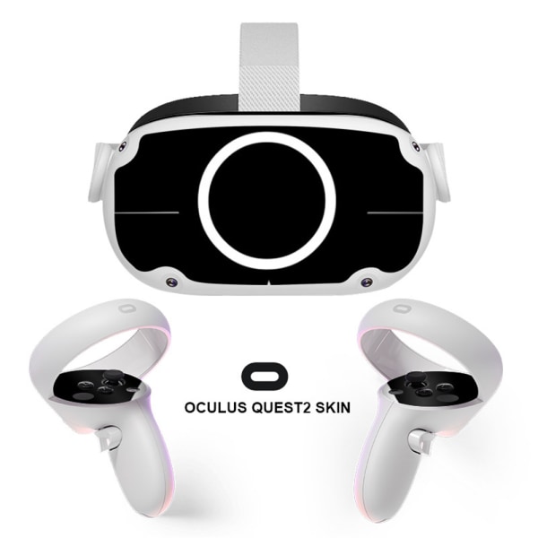 Oculus Quest2 VR glasögonhandtagsdekal (headset er inkludert) black