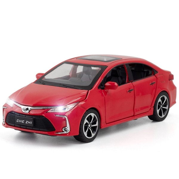 Toyota Corolla bilmodell med ljus & öppningsbar dörr musical