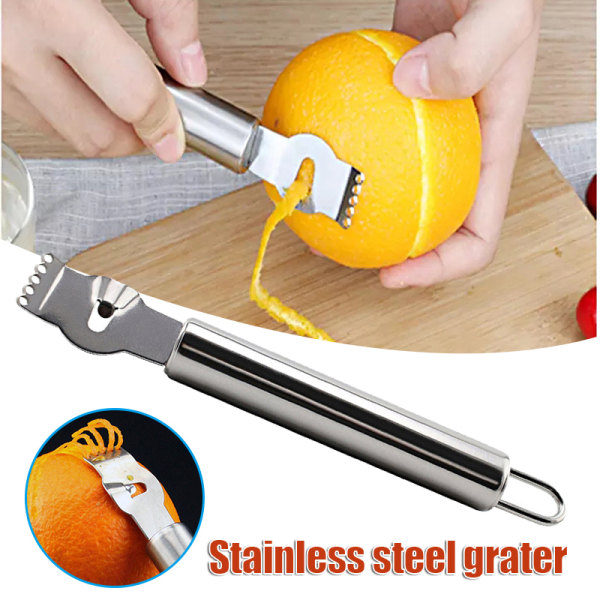 Rivjärn i rostfritt stål Enkel bruk Lätt att rengöra Säker Hållbar Långvarig köksutstyr for apelsincitron
