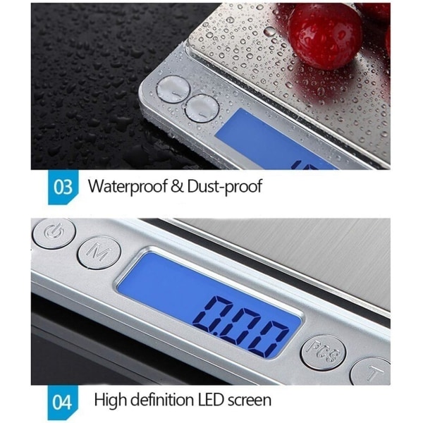 Köksvåg med høy presisjon High precision kitchen scale