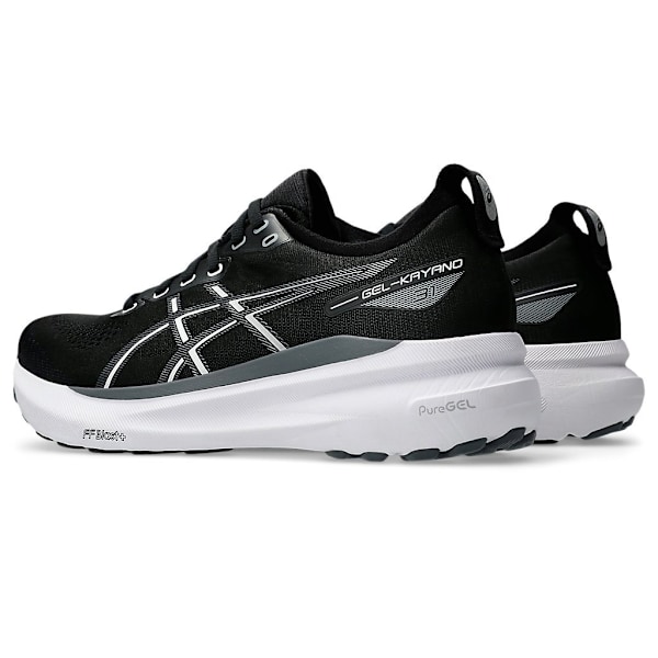 ASICS Gel-Kayano 31 Black White Miehet ja Naiset Alkuperäiset Tennarit 44