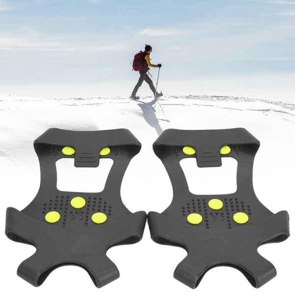 Stegjern 10 spiker utendørs enkel fjellklatring sklisikkert skotrekk XL(43-45)
