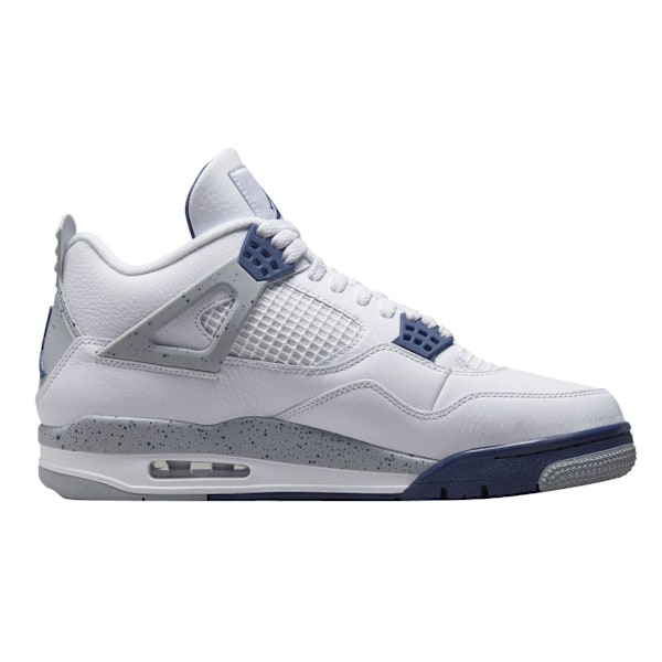 Air Jordan 4 Retro Midnight Navy miehille ja naisille Alkuperäiset AJ4 Tennarit 38.5