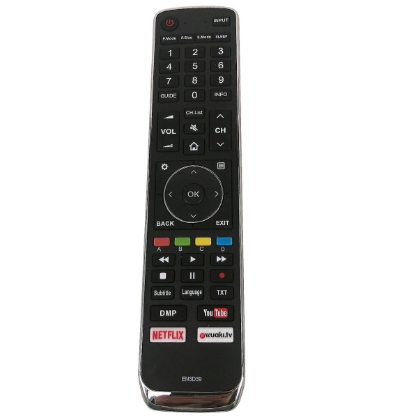 replacement En3d39 For Hisense Lcd Led Tv Remote Control En3g39 En3h39 Netflix Youtube Fernbedienung