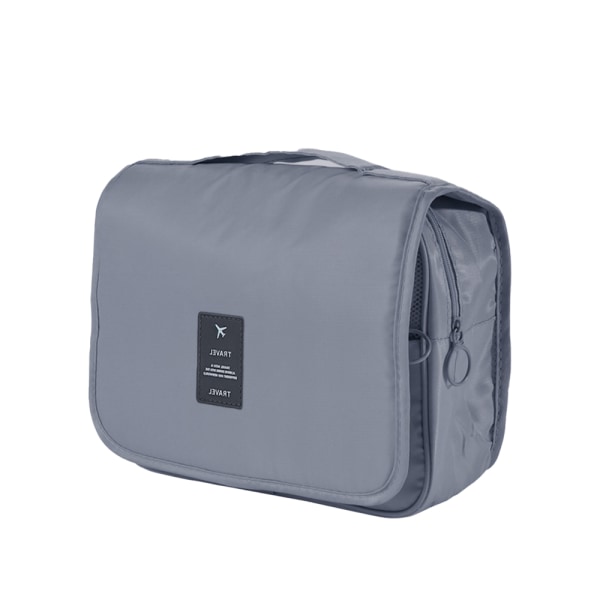 Hängande kosmetikapåse Rese-toalettväska för sminkförvaring grey