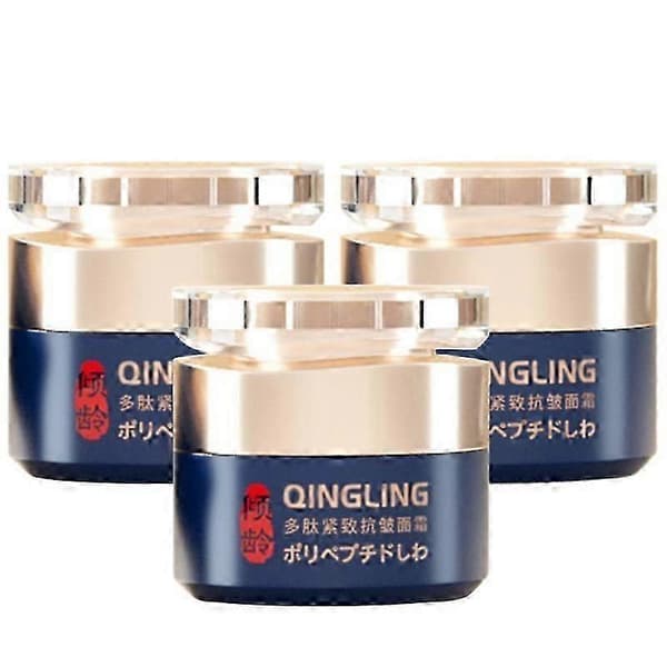 3 stk Retinol Ansiktskrem 5 sekunder Rynkefjerner, Umiddelbar Anti-Aging Hudoppstramming