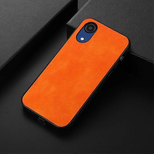 For Samsung Galaxy A03 Core Two-tone Lychee Texture Phone Case