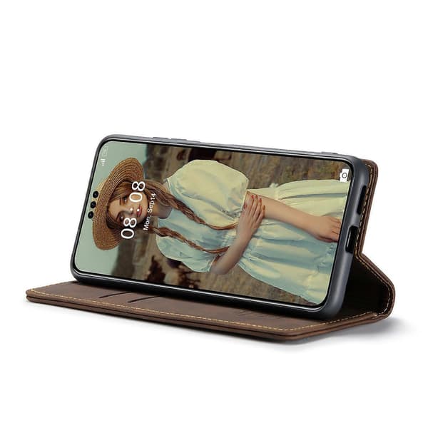 Passer for Huawei Mate 60 Pro mobiltelefondeksel (kaffe)