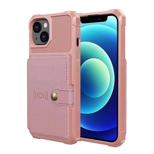 Pungkort læderetui til iPhone 13