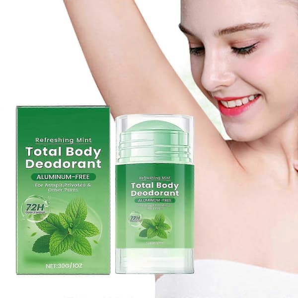 2026 Mint Kroppsdeodorantstift Langvarig Luktfri Forfriskende Svettekontroll 30g