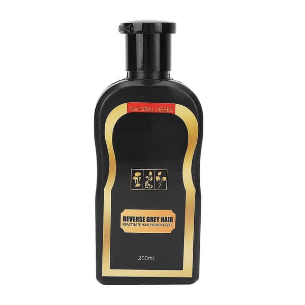 Polygonum Multiflorum Hårshampo Oljekontroll Fjerner Flass Reverserer Grått Hår Shampo 200ml