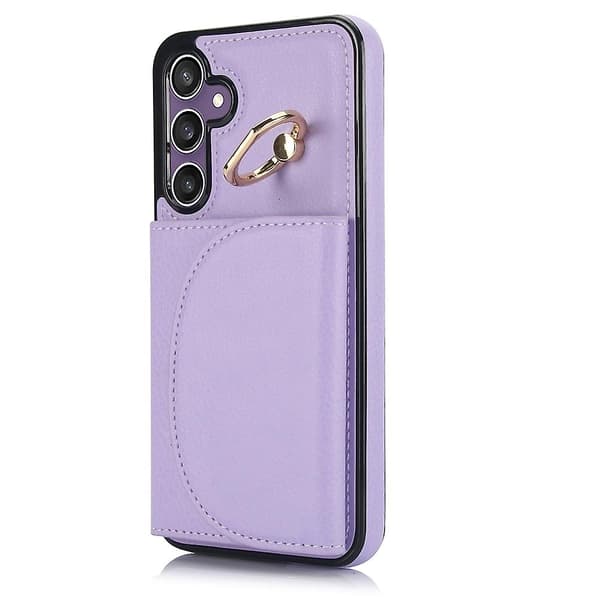 Ring Card Bag Phone Case för Samsung Galaxy S23 FE 5G