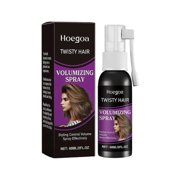 Hoegoa hår fluffy spray, fluffy doven hår affedtning, forfriskende og langvarig styling spray