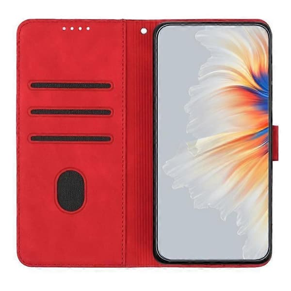 iPhone 17 Hjerte Mønster Skinnveske
