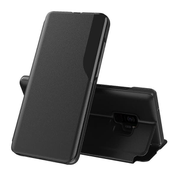 Til Samsung Galaxy S9 Plus Attraction Flip Holder Læder Telefonetui (Grøn)