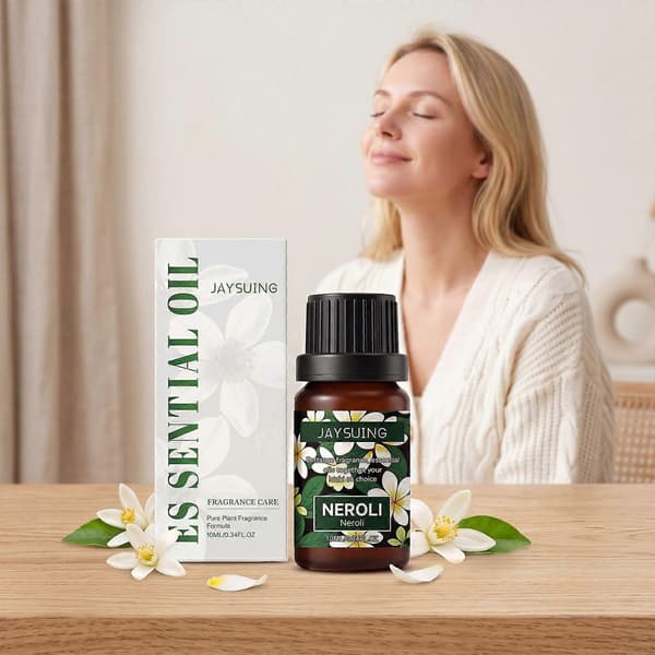 Neroli eterisk olja, 10 ml ren växtdoftolja för hemdoft, långvarig doft