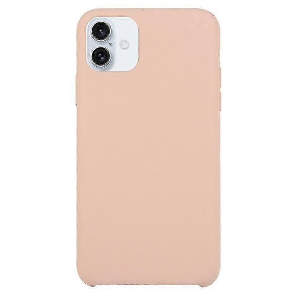 Silikondeksel til iPhone 16 (rosa)