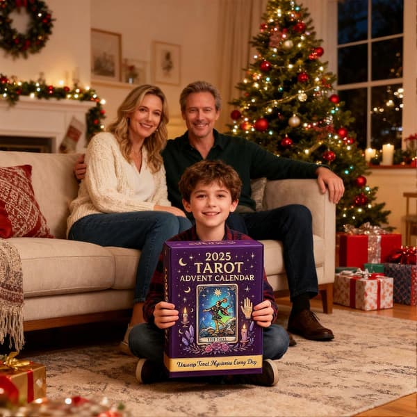 Tarot Julekalender 2025 – 24 Samlefigurer – Gave til jule-nedtælling