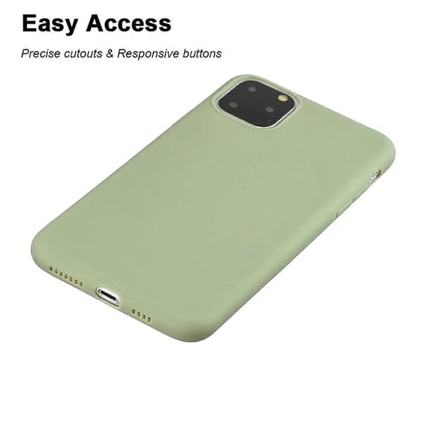 Til iPhone 13 Pro ensfarget frostet TPU-telefondeksel til iPhone 13 Pro